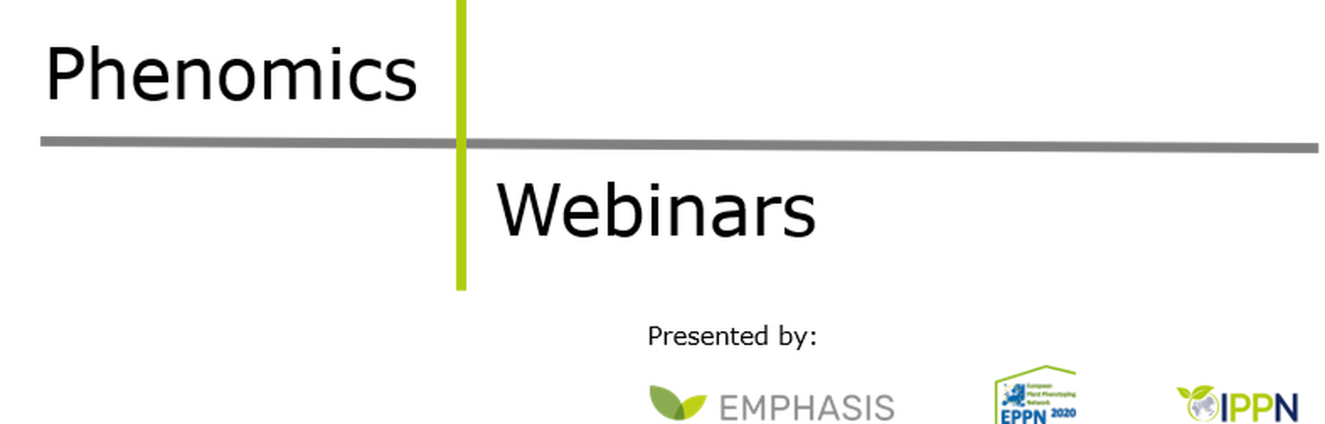 PhenomicsWebinars Logo
